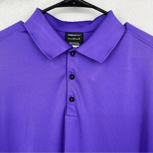 Nike Men's Purple Polo Shirt large